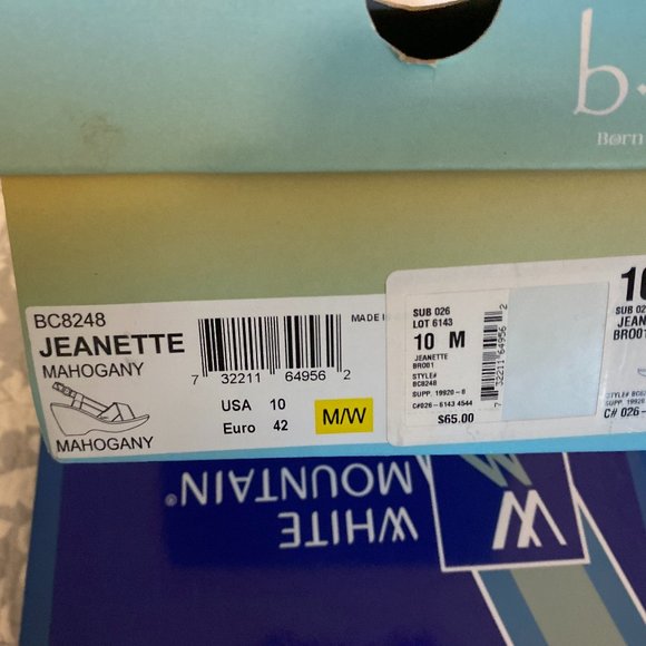 BOC Mahogany Heeled Sandals - Picture 4 of 5